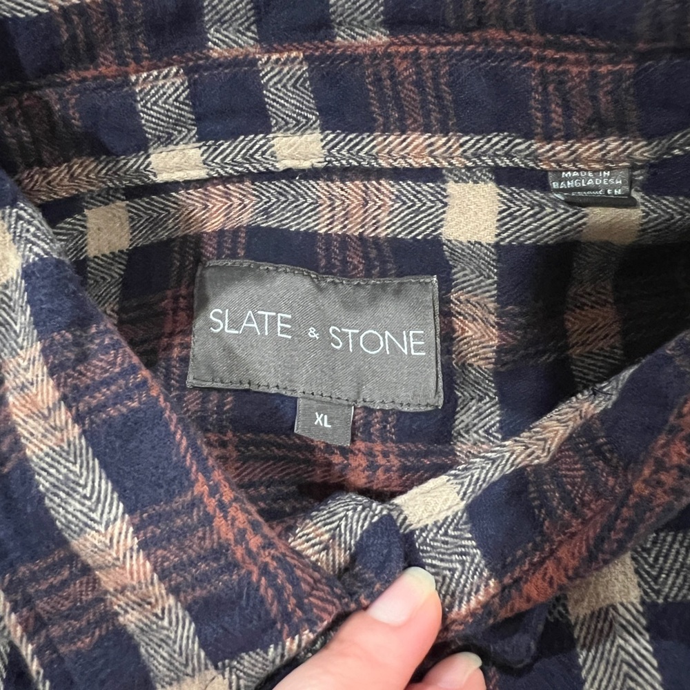 Slate & Stone Heavy Flannel Shirt Jacket